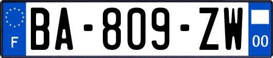 BA-809-ZW