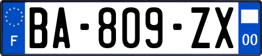 BA-809-ZX