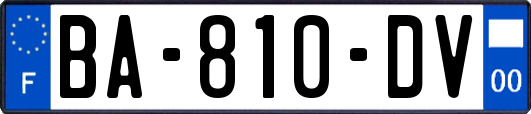 BA-810-DV