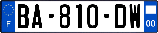 BA-810-DW