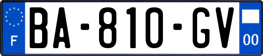 BA-810-GV