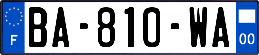 BA-810-WA