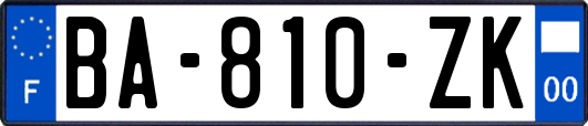 BA-810-ZK