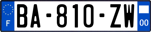 BA-810-ZW