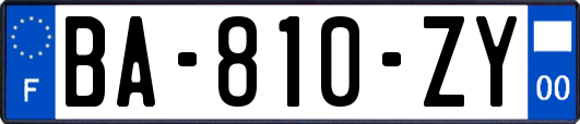 BA-810-ZY