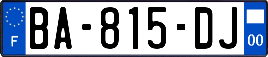 BA-815-DJ