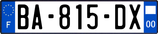 BA-815-DX