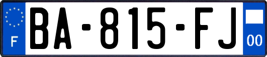 BA-815-FJ