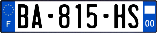 BA-815-HS