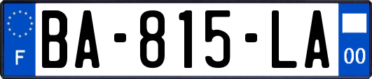 BA-815-LA