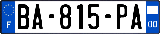 BA-815-PA