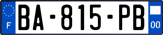 BA-815-PB
