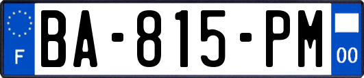 BA-815-PM