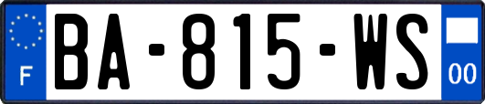 BA-815-WS