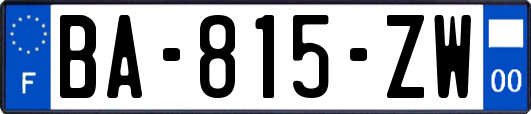 BA-815-ZW