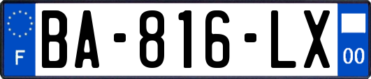 BA-816-LX