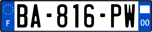 BA-816-PW