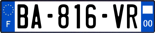 BA-816-VR