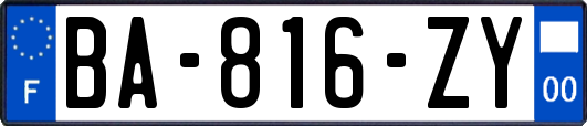 BA-816-ZY