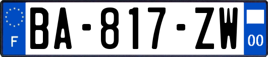 BA-817-ZW