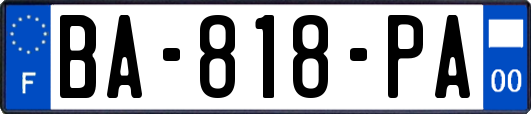 BA-818-PA
