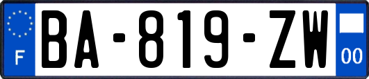 BA-819-ZW