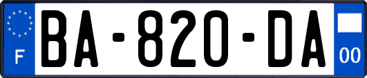 BA-820-DA