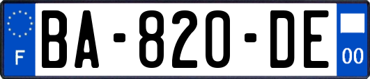 BA-820-DE