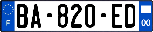 BA-820-ED