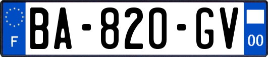 BA-820-GV