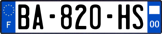 BA-820-HS