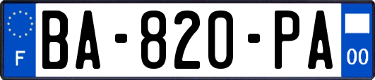BA-820-PA