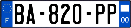 BA-820-PP