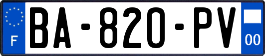 BA-820-PV