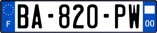 BA-820-PW