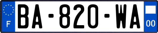 BA-820-WA