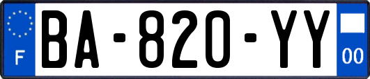 BA-820-YY