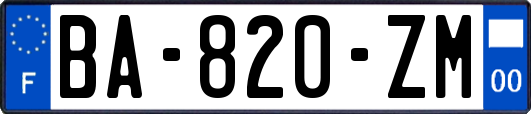 BA-820-ZM