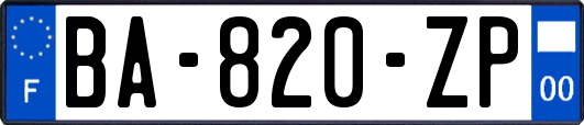 BA-820-ZP