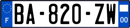 BA-820-ZW