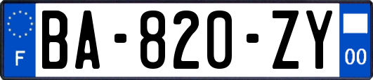 BA-820-ZY