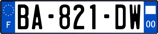 BA-821-DW