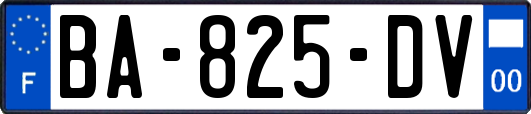 BA-825-DV