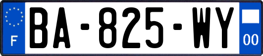 BA-825-WY