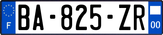 BA-825-ZR