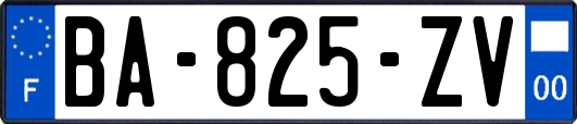 BA-825-ZV