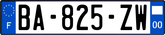 BA-825-ZW