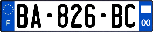 BA-826-BC