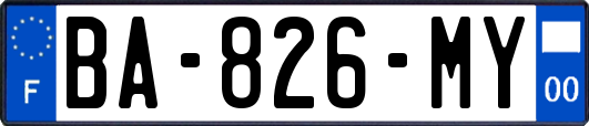 BA-826-MY
