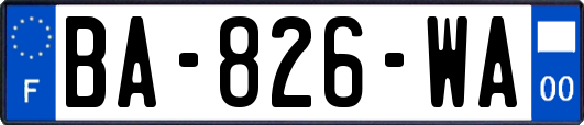 BA-826-WA